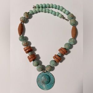 Southwestern Style Necklace  23”